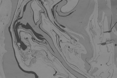 Siyah mermer arka plan boya ile doku sıçramalarına