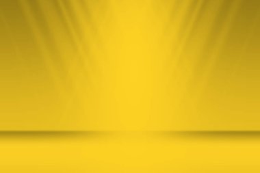 Sarı ürün vitrin, Spot arka plan. Düzen, sunum