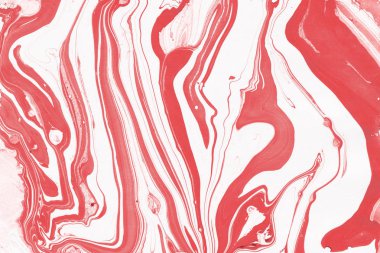 Boya desenli kırmızı mermer arkaplan
