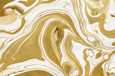 boya ile altın mermer arka plan doku sıçramalarına