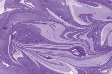 boya desenli mor mermer arkaplan