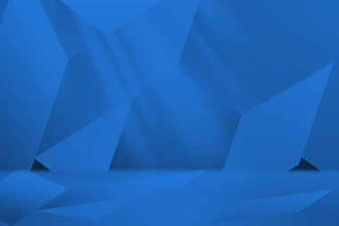 Mavi ürün Vitrin Spot arka plan