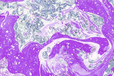 Boyalı renkli mermer arkaplan desen sıçratıyor