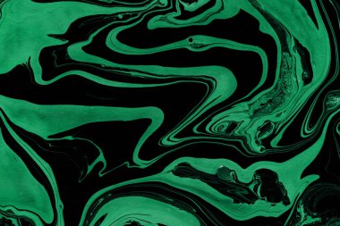 Yeşil mermer arka plan boya ile doku sıçramalarına