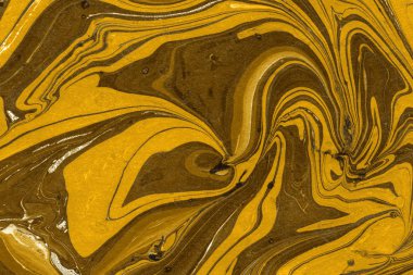 boya ile altın mermer arka plan doku sıçramalarına