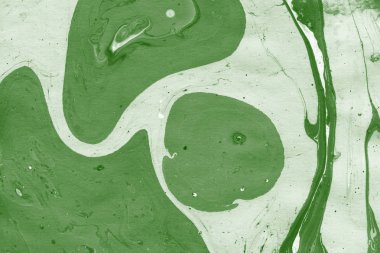 Yeşil mermer arka plan boya ile doku sıçramalarına
