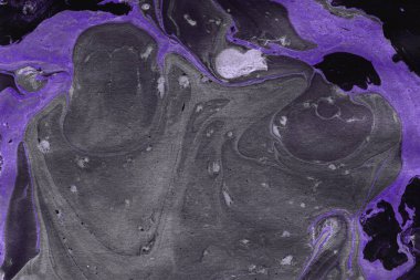 boya desenli mor mermer arkaplan