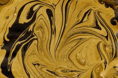 boya ile altın mermer arka plan doku sıçramalarına
