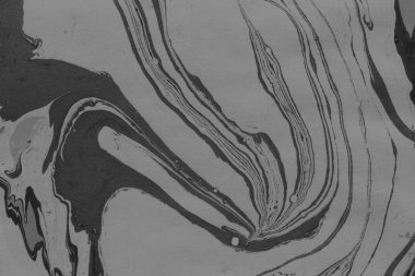 Siyah mermer arka plan boya ile doku sıçramalarına