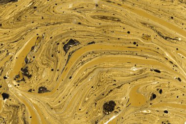 boya ile altın mermer arka plan doku sıçramalarına