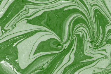 Yeşil mermer arka plan boya ile doku sıçramalarına