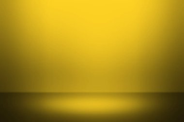 Sarı ürün vitrin, Spot arka plan. Düzen, sunum