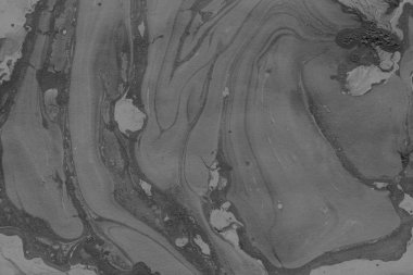 Siyah mermer arka plan boya ile doku sıçramalarına