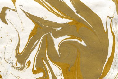 boya ile altın mermer arka plan doku sıçramalarına
