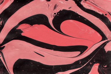 Boya desenli kırmızı mermer arkaplan