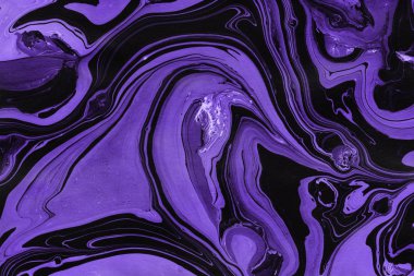 boya desenli mor mermer arkaplan
