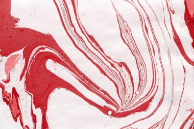 Boya desenli kırmızı mermer arkaplan