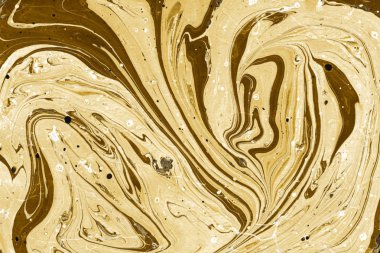 boya ile altın mermer arka plan doku sıçramalarına