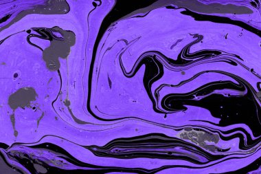 boya desenli mor mermer arkaplan