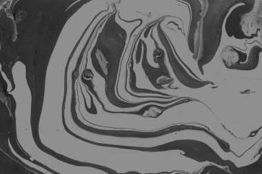 Siyah mermer arka plan boya ile doku sıçramalarına