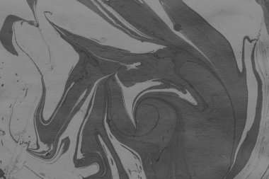 Siyah mermer arka plan boya ile doku sıçramalarına