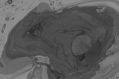 Siyah mermer arka plan boya ile doku sıçramalarına