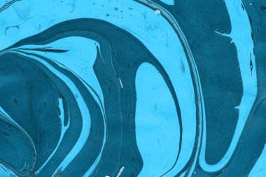 boya ile mavi mermer arka plan doku sıçramalarına