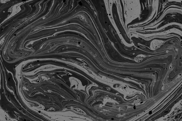 black Marble background with paint splashes texture