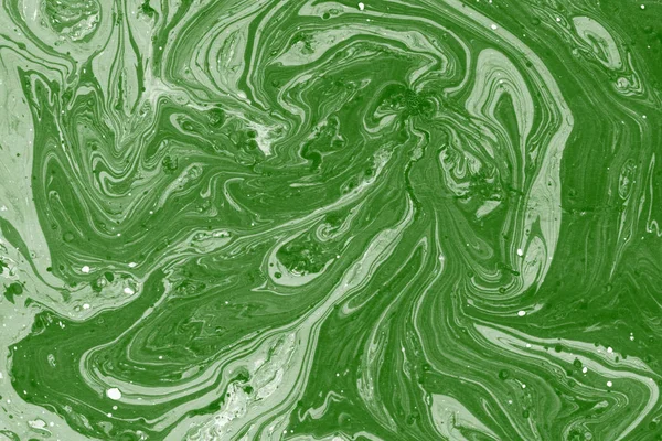 green Marble background with paint splashes texture