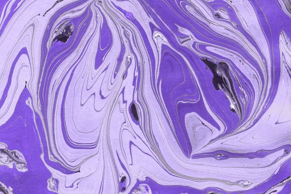 Fond Marbre Violet Avec Texture Éclaboussures Peinture — Photo
