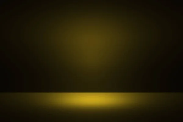 Mostra Produto Amarelo Fundo Holofote Layout Apresentação — Fotografia de Stock