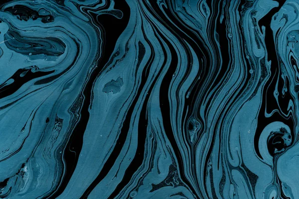 blue Marble background with paint splashes texture