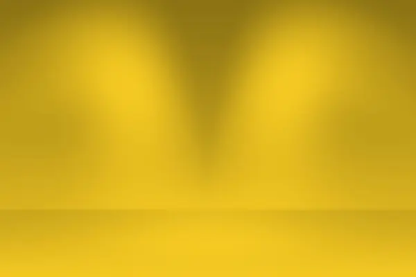 Κίτρινο Προϊόντων Βιτρίνα Επίκεντρο Παρασκηνίου Διάταξη Παρουσίαση — Φωτογραφία Αρχείου