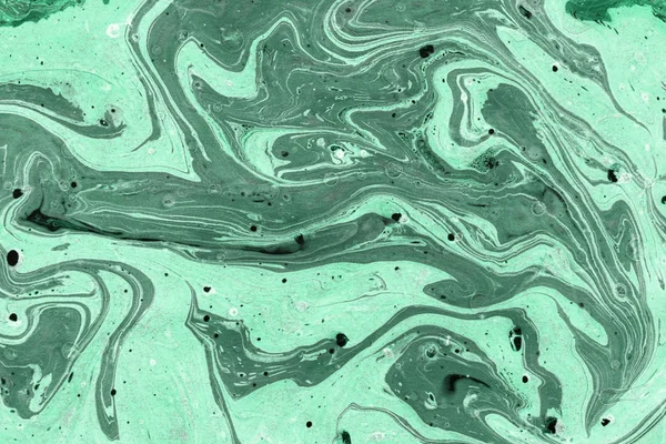 Fondo Mármol Verde Con Textura Salpicaduras Pintura —  Fotos de Stock