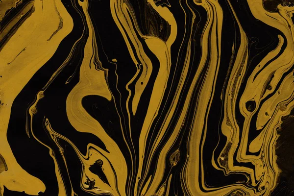 Złotym Tle Marmuru Farbą Odrobiny Tekstury — Zdjęcie stockowe