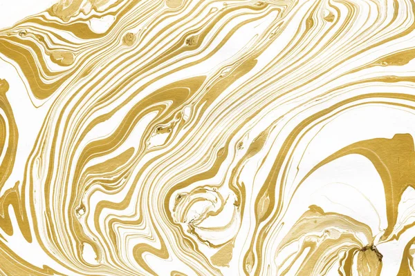 golden Marble background with paint splashes texture