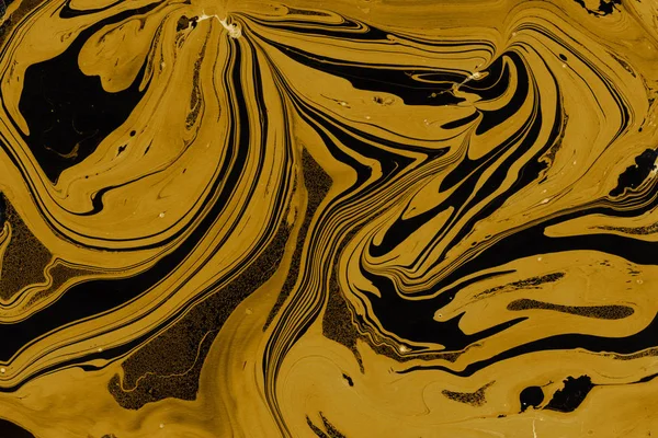 golden Marble background with paint splashes texture