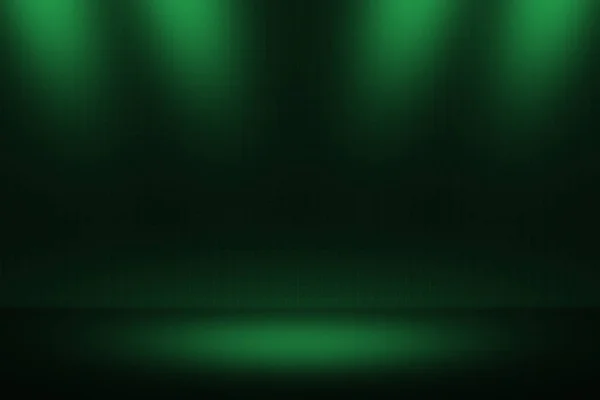 Green product showcase,  spotlight background.  Layout,  presentation