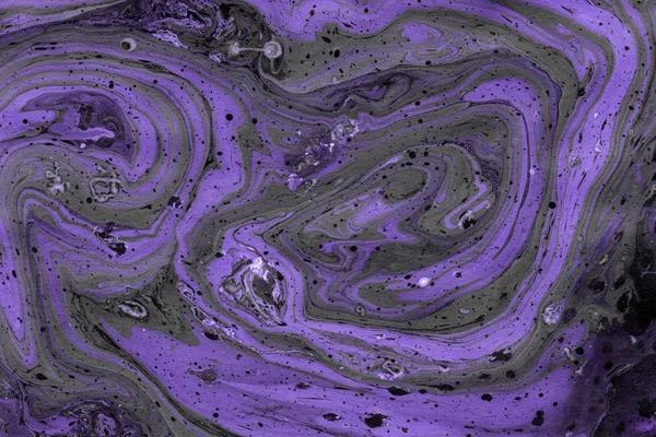 Lila Marmor Hintergrund Mit Farbspritzern Textur — Stockfoto