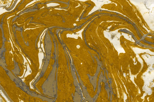 golden Marble background with paint splashes texture