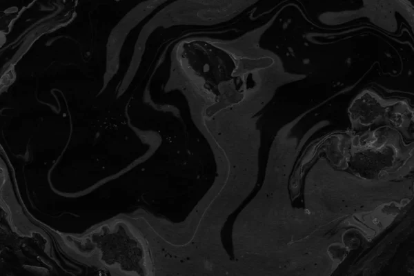 black Marble background with paint splashes texture