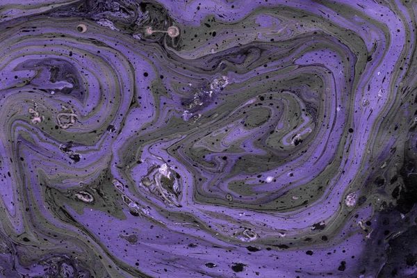 Bunte Marmor Hintergrund Mit Farbe Spritzt Textur — Stockfoto