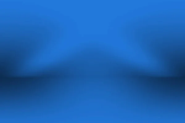 Blaue Produktvitrine Rampenlicht Hintergrund — Stockfoto
