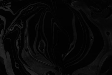 Siyah mermer arka plan boya ile doku sıçramalarına