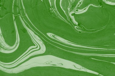 Yeşil mermer arka plan boya ile doku sıçramalarına