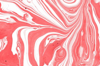 Boya desenli kırmızı mermer arkaplan