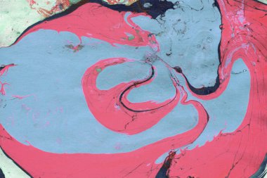 Boyalı renkli mermer arkaplan desen sıçratıyor