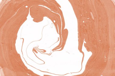 Turuncu mermer arka plan boya ile doku sıçramalarına