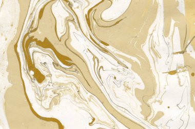 boya ile altın mermer arka plan doku sıçramalarına
