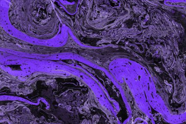 boya desenli mor mermer arkaplan